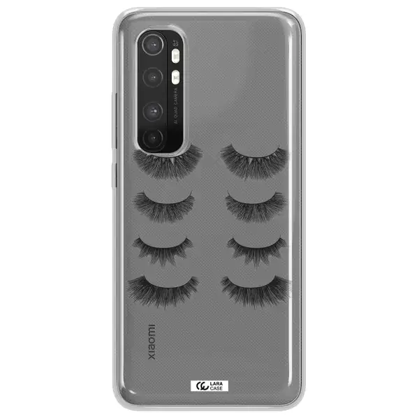 Eyelids Xiaomi Mi Note 10 Lite Clear TPU Case