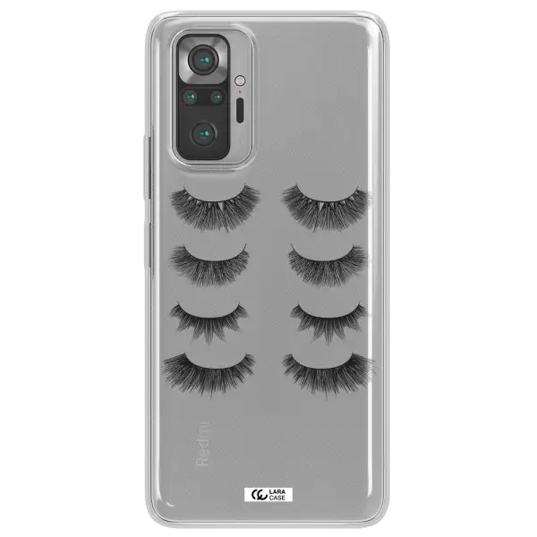 Eyelids Xiaomi Note 10 Pro Clear TPU Case