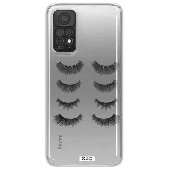 Eyelids Xiaomi Note 11 Pro Clear TPU Case