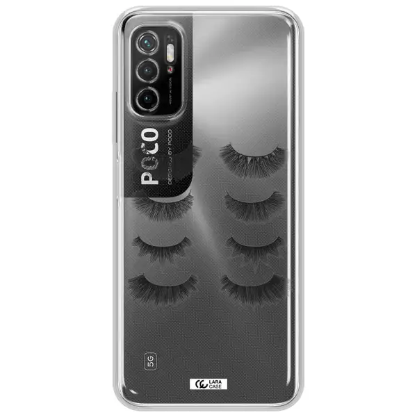 Eyelids Xiaomi Poco M4 Pro 5G Clear Tpu Case