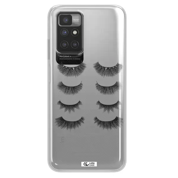 Eyelids Xiaomi Redmi 10 Clear TPU Case