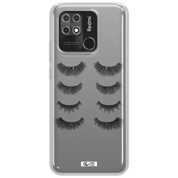 Eyelids Xiaomi Redmi 10C Clear TPU Case