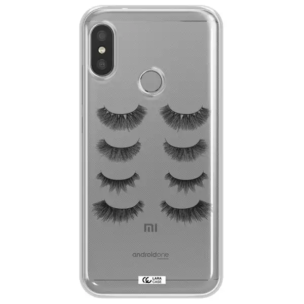 Eyelids Xiaomi Redmi 6 Pro Clear TPU Case