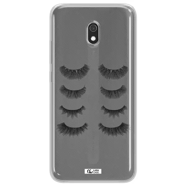 Eyelids Xiaomi Redmi 8A Clear TPU Case