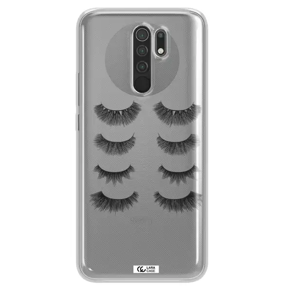 Eyelids Xiaomi Redmi 9 Clear TPU Case