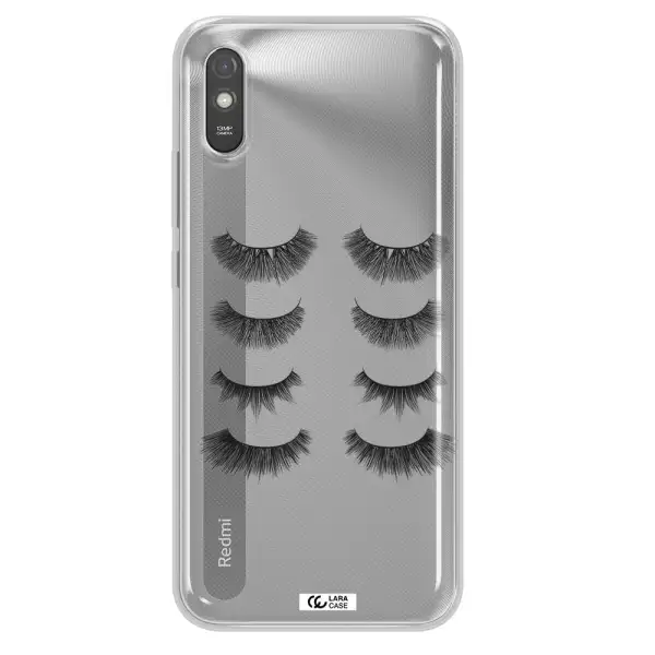 Eyelids Xiaomi Redmi 9A Clear TPU Case
