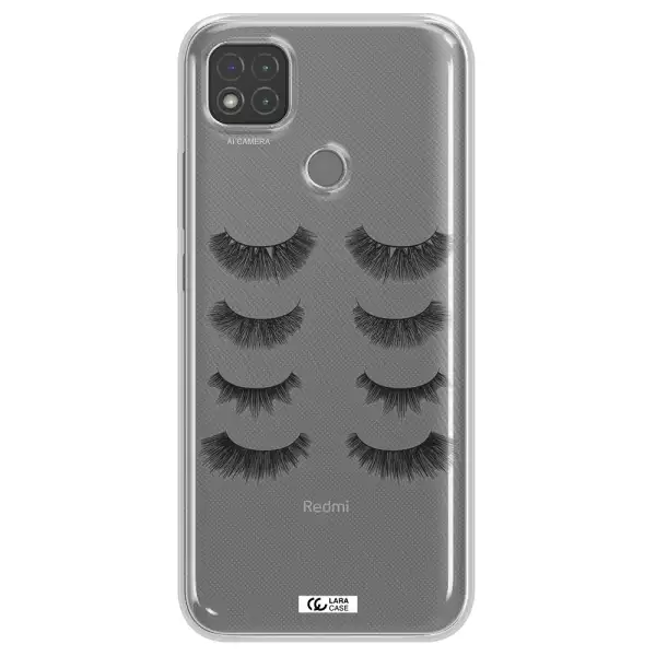 Eyelids Xiaomi Redmi 9C Clear TPU Case