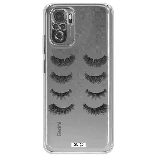 Eyelids Xiaomi Redmi Note 10S Clear Tpu Case