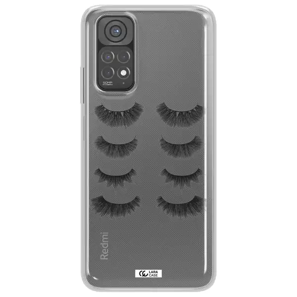 Eyelids Xiaomi Redmi Note 11 Clear TPU Case