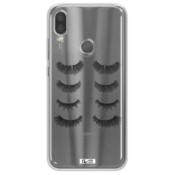 Eyelids Xiaomi Redmi Note 7 Clear TPU Case