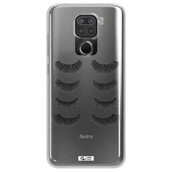 Eyelids Xiaomi Redmi Note 9 Clear TPU Case