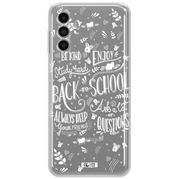 Back To School Samsung A13 5G Clear Tpu Case