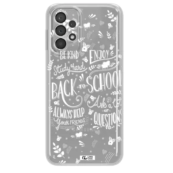 Back To School Samsung A23 5G Clear Tpu Case