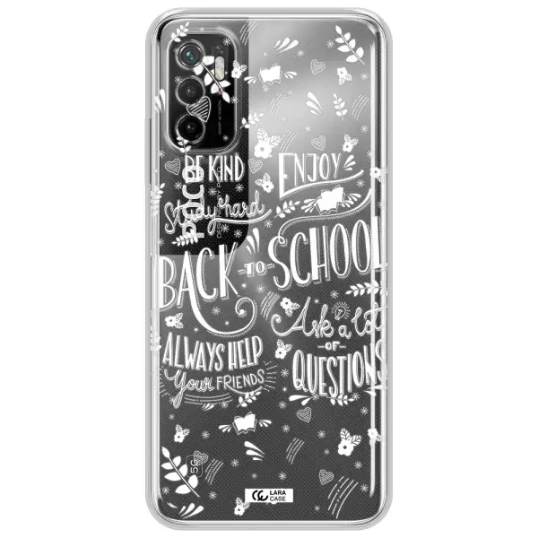 Back To School Xiaomi Poco M3 Pro Clear Tpu Case