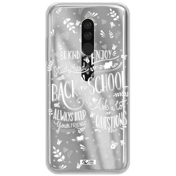 Back To School Xiaomi Redmi 8 Clear Tpu Case
