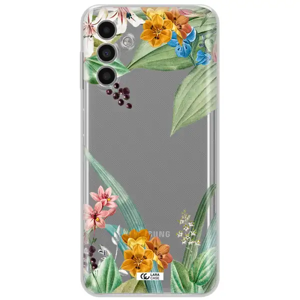Summer Flower Vector Samsung A13 5G Clear Tpu Case