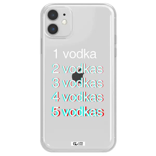 Vodka Apple iPhone 11 Clear TPU Case