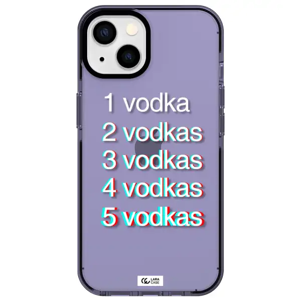 Vodka Apple iPhone 13 impact Lilac Case