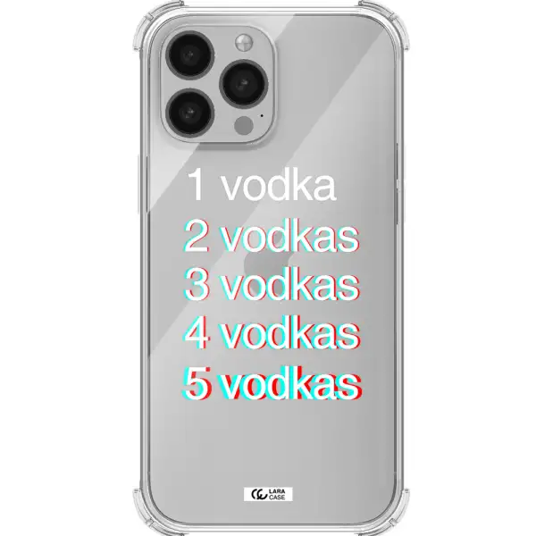 Vodka Apple iPhone 13 Pro Max Clear PC Case