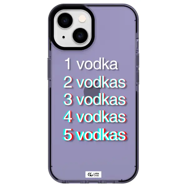 Vodka Apple iPhone 14 impact Lilac Case