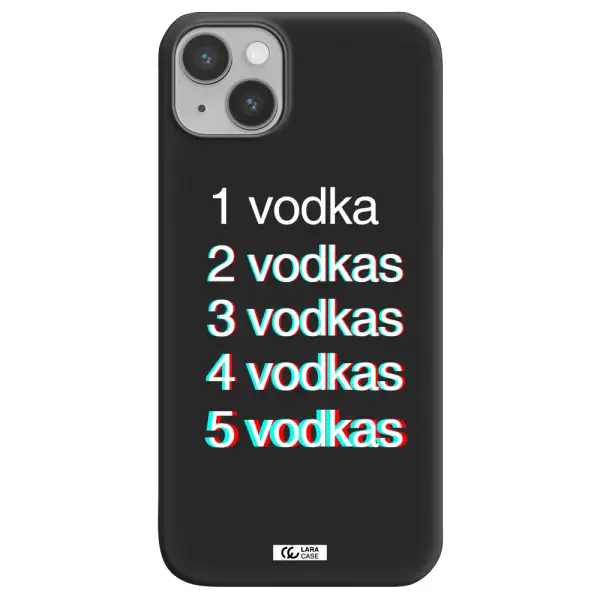Vodka Apple iPhone 14 Silicone black Case