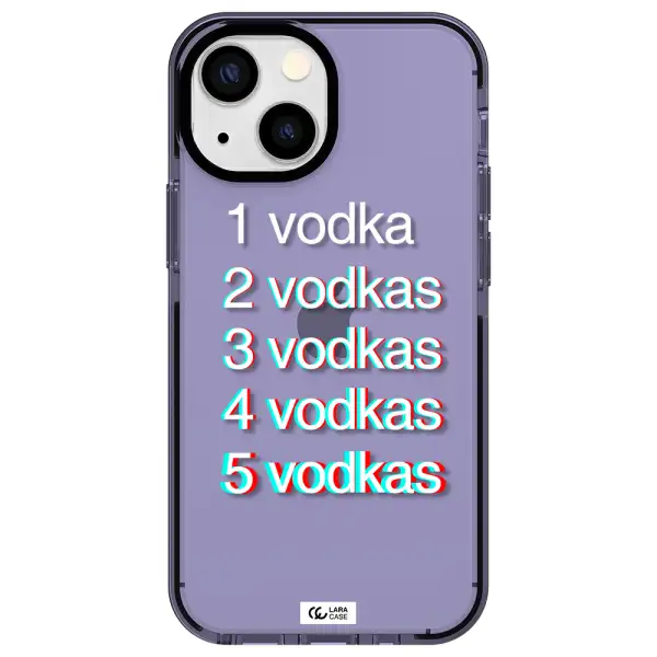 Vodka Apple iPhone 15 impact Lilac Case