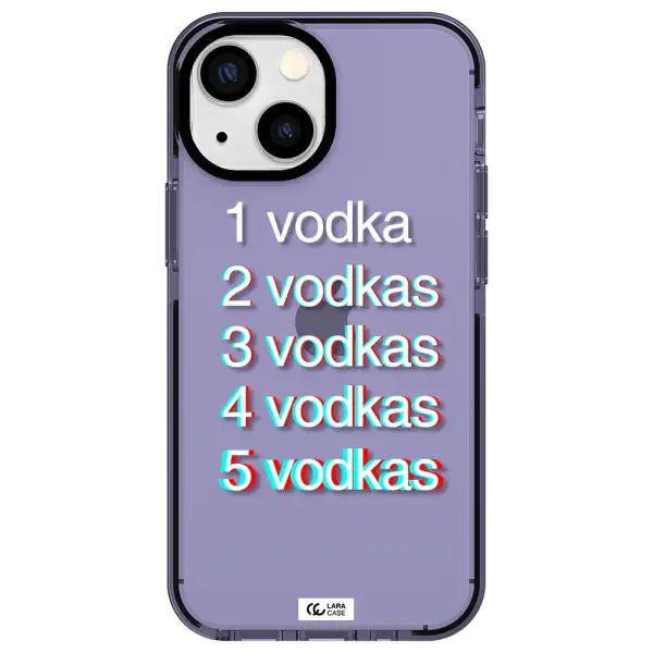 Vodka Apple iPhone 15 Plus impact Lilac Case