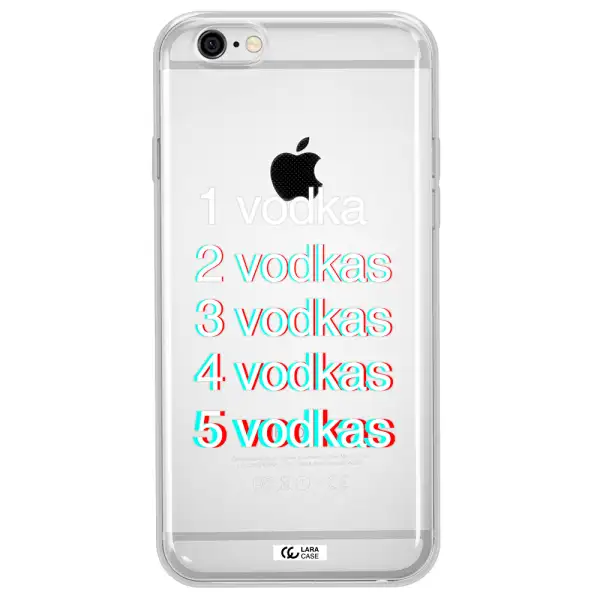 Vodka Apple iPhone 6 Clear TPU Case