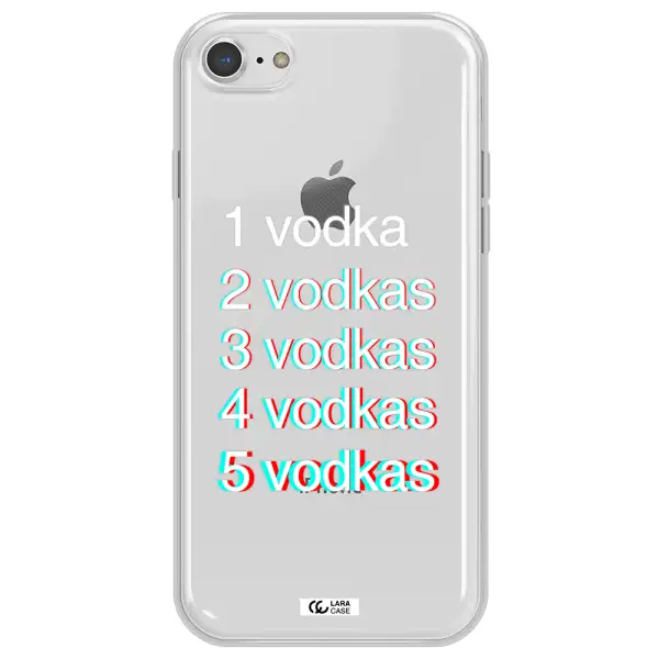 Vodka Apple iPhone 7 Clear TPU Case