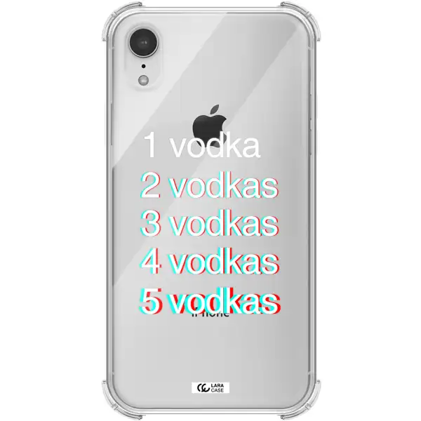 Vodka Apple iPhone XR Clear PC Case