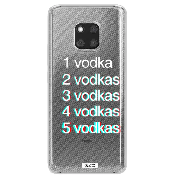 Vodka Huawei Mate 20 Pro Clear TPU Case