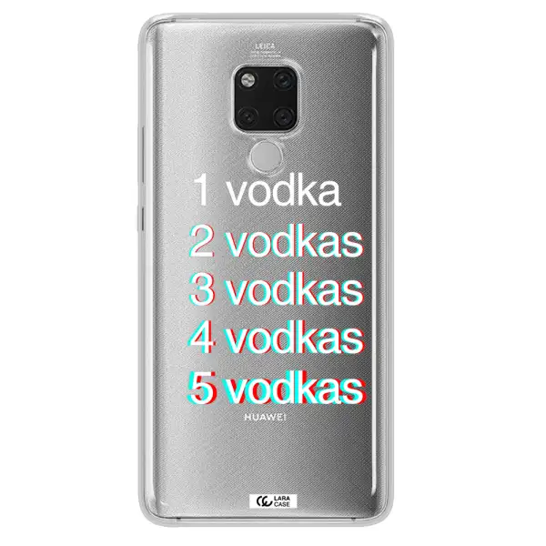 Vodka Huawei Mate 20X Clear TPU Case