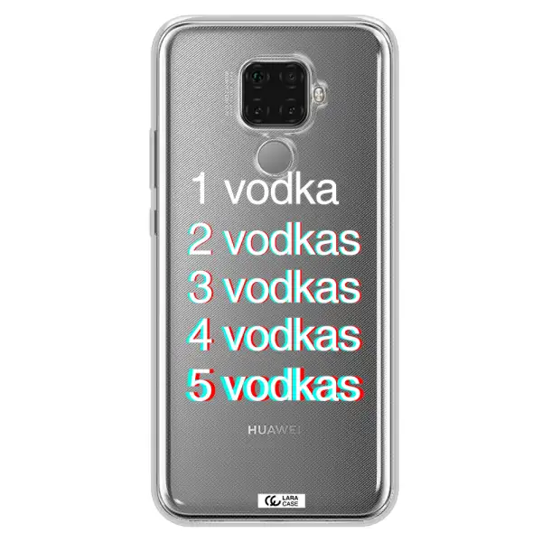 Vodka Huawei Mate 30 Lite Clear TPU Case