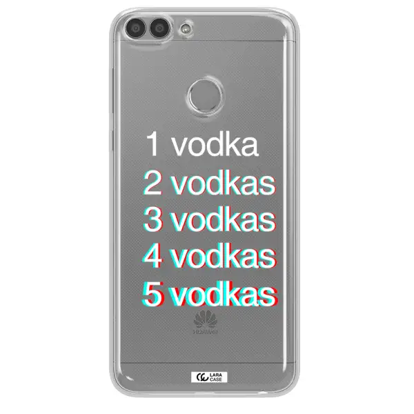 Vodka Huawei P Smart 2017 Clear TPU Case