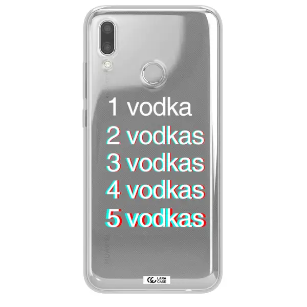 Vodka Huawei P Smart 2019 Clear TPU Case