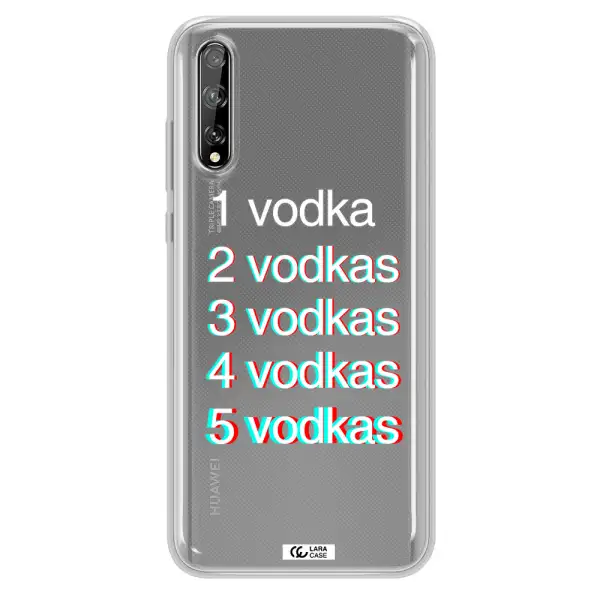 Vodka Huawei P Smart S Clear TPU Case