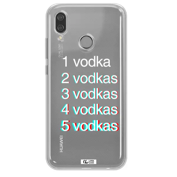 Vodka Huawei P20 Lite Clear TPU Case