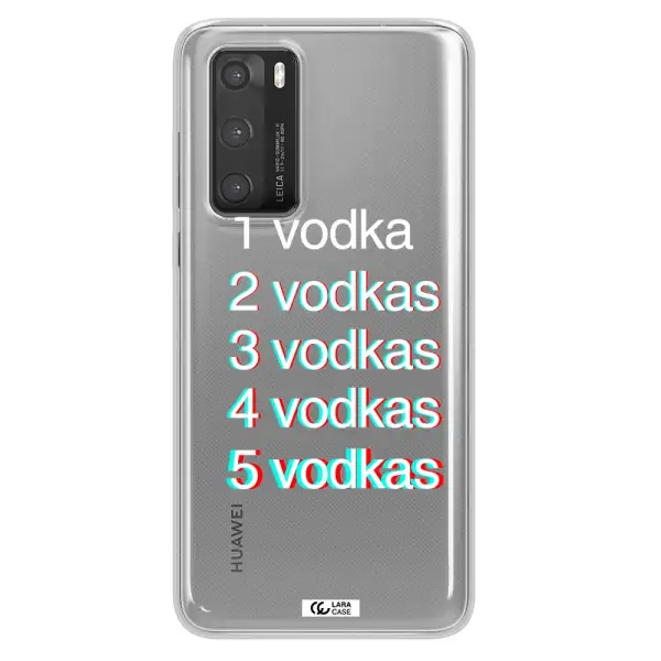 Vodka Huawei P40 Clear TPU Case