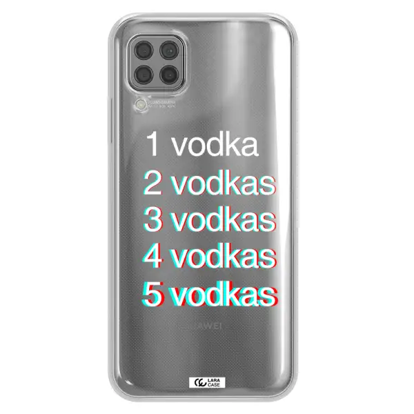 Vodka Huawei P40 Lite Clear TPU Case