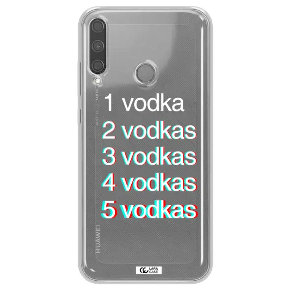 Vodka Huawei P40 Lite E Clear TPU Case