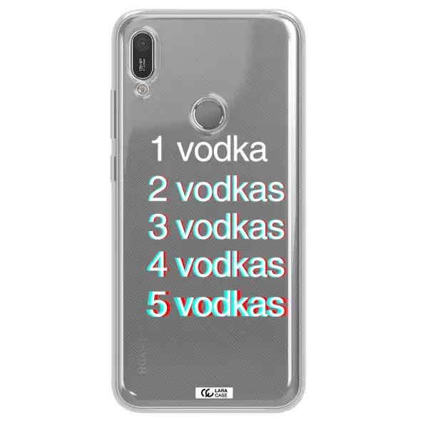 Vodka Huawei Y6 2019 Clear TPU Case