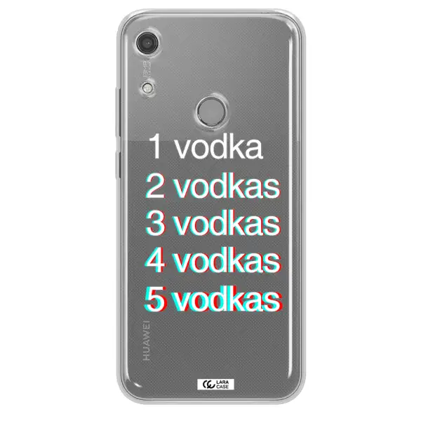 Vodka Huawei Y6S Clear TPU Case