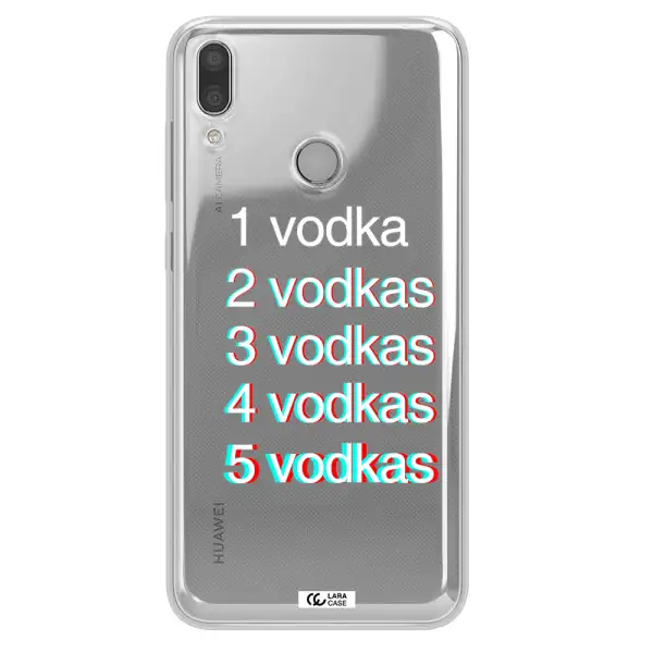 Vodka Huawei Y7 2019 Clear TPU Case