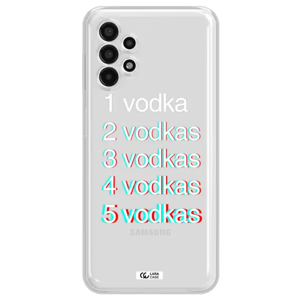 Vodka Samsung A13 4g Clear TPU Case