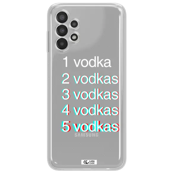 Vodka Samsung A13 Clear TPU Case