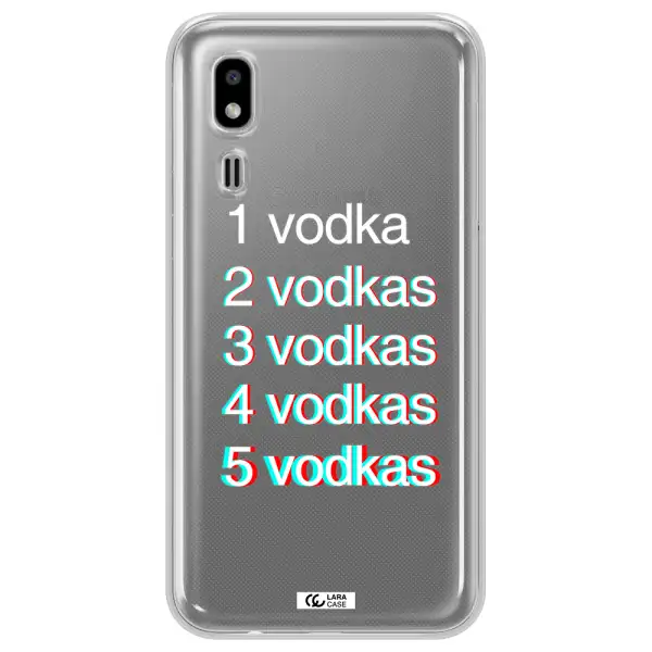 Vodka Samsung A2 Core Clear TPU Case