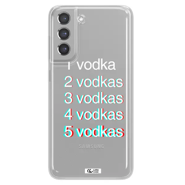 Vodka Samsung A21 Fe Clear TPU Case