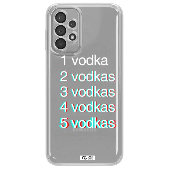 Vodka Samsung A23 5G Clear Tpu Case
