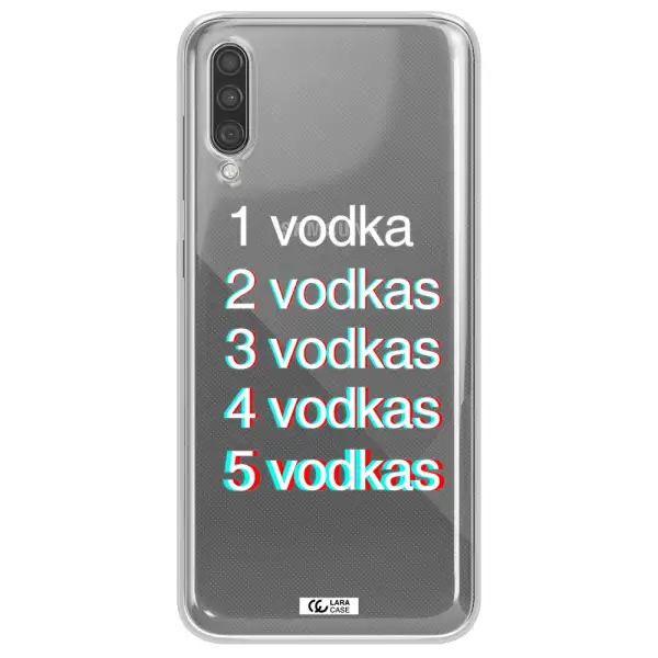 Vodka Samsung A30S Clear TPU Case