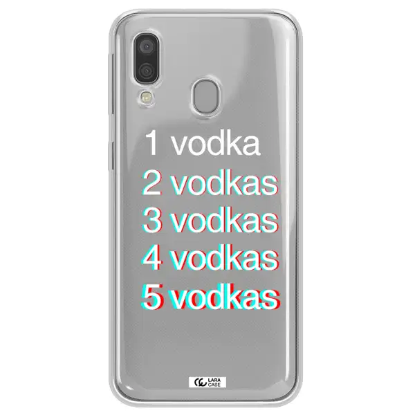 Vodka Samsung A40 Clear TPU Case